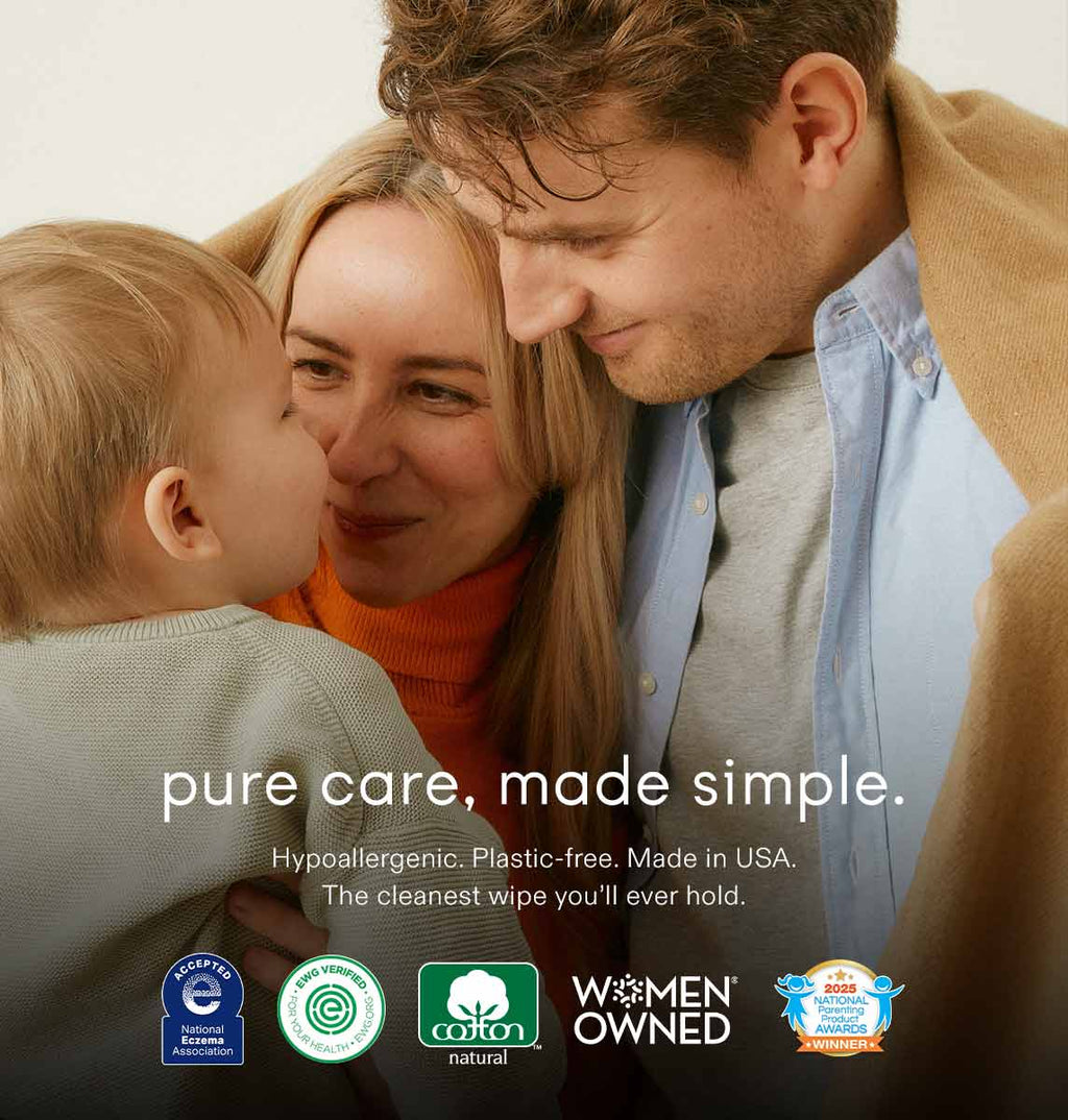 100% Cotton Face and Body Cleansing Wipes