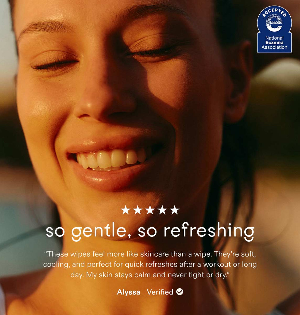 100% Cotton Face and Body Cleansing Wipes