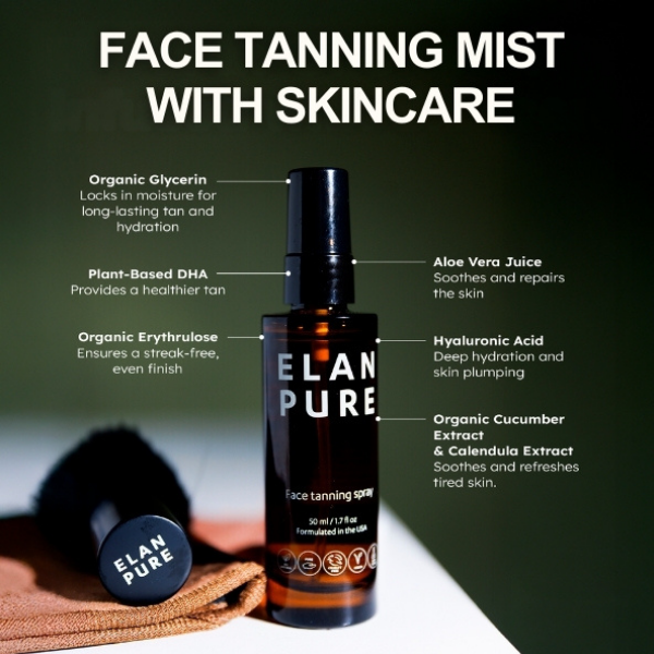 Elan Pure Non-Toxic Face Tanning Mist