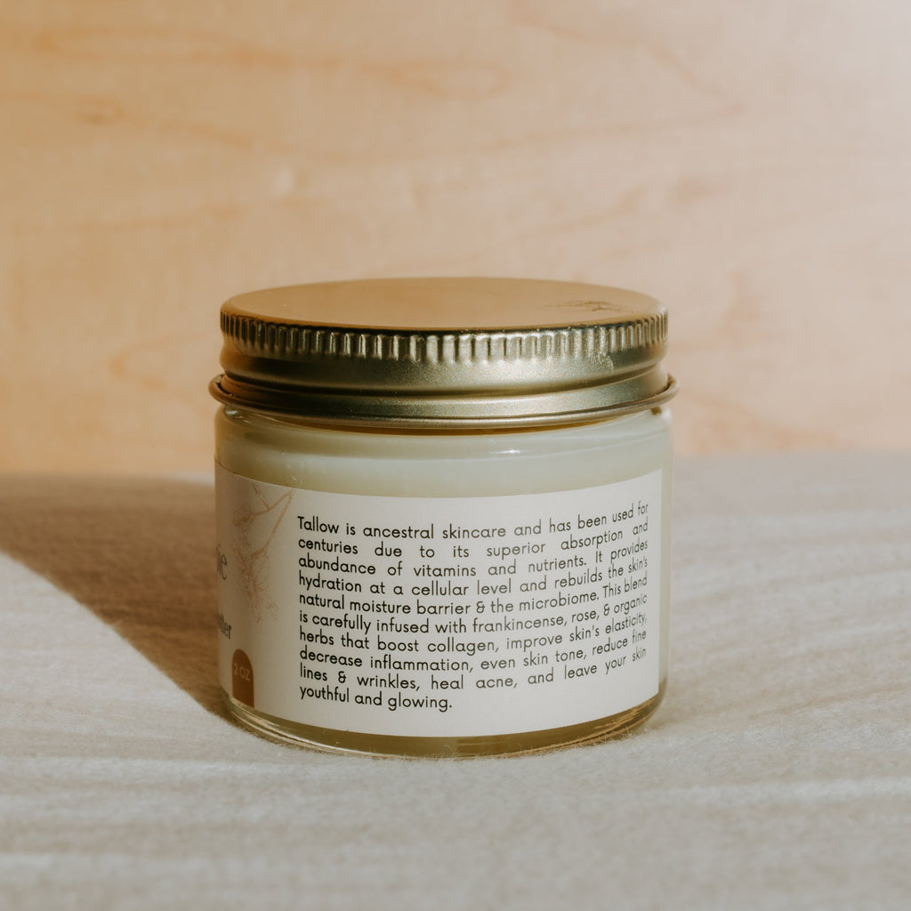 Honey hydrate tallow butter