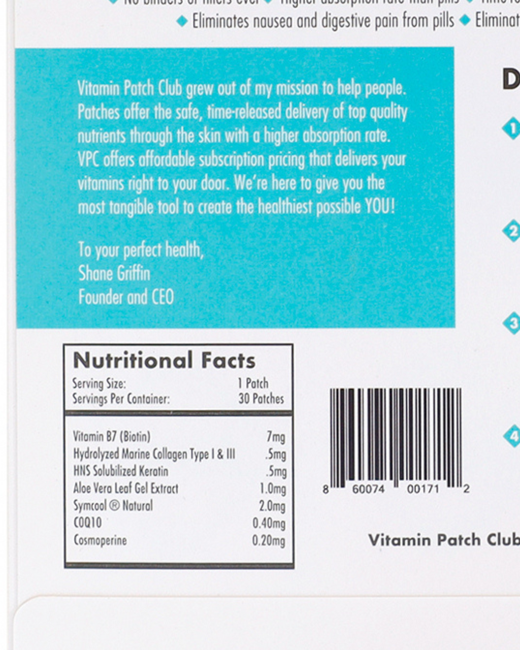 Beauty- Vitamin Patch Club