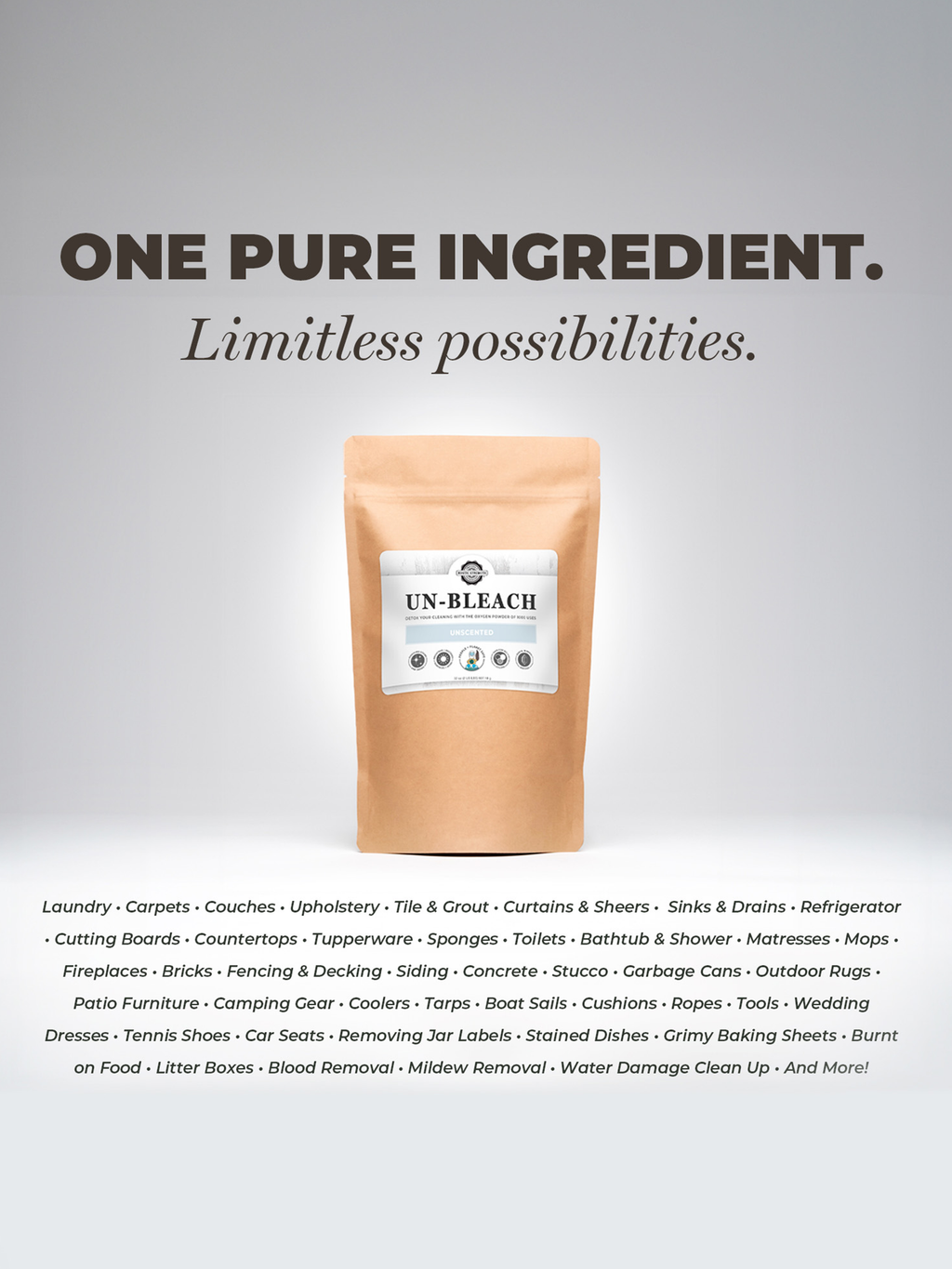 Un-Bleach Stain Remover & Bleach Free Brightener