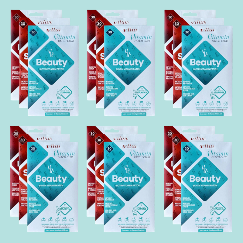 The Women Bundle: Strength, Energy, & Beauty-Vitamin Patch Club