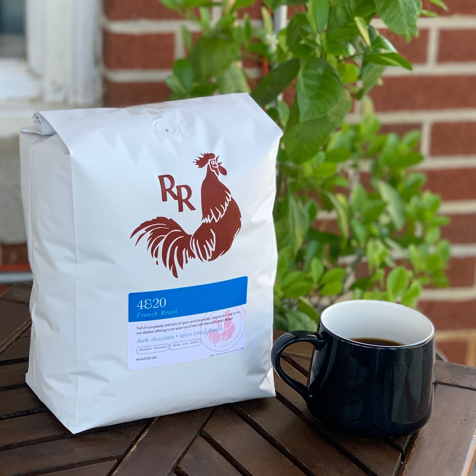 Red Rooster Organic 4&20 French Roast Coffee
