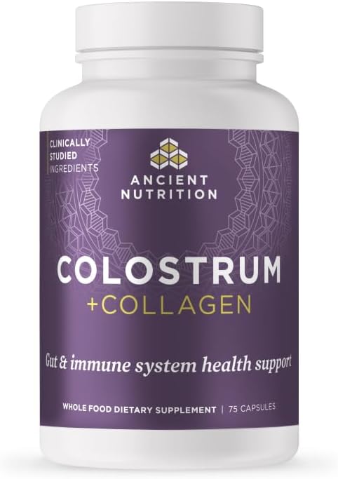 Ancient Nutrition Colostrum + Collagen 75 Count