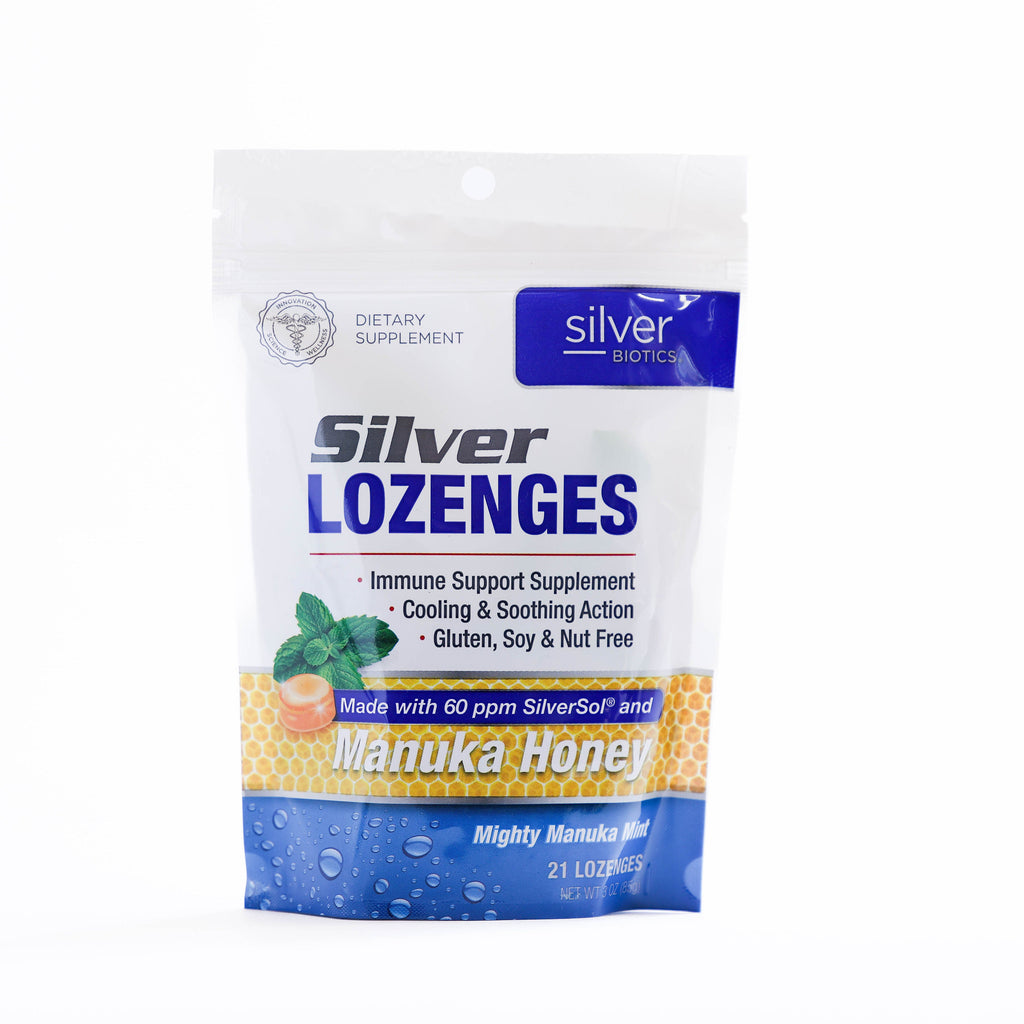 Silver Biotics Lozenges: Colloidal Silver & Honey