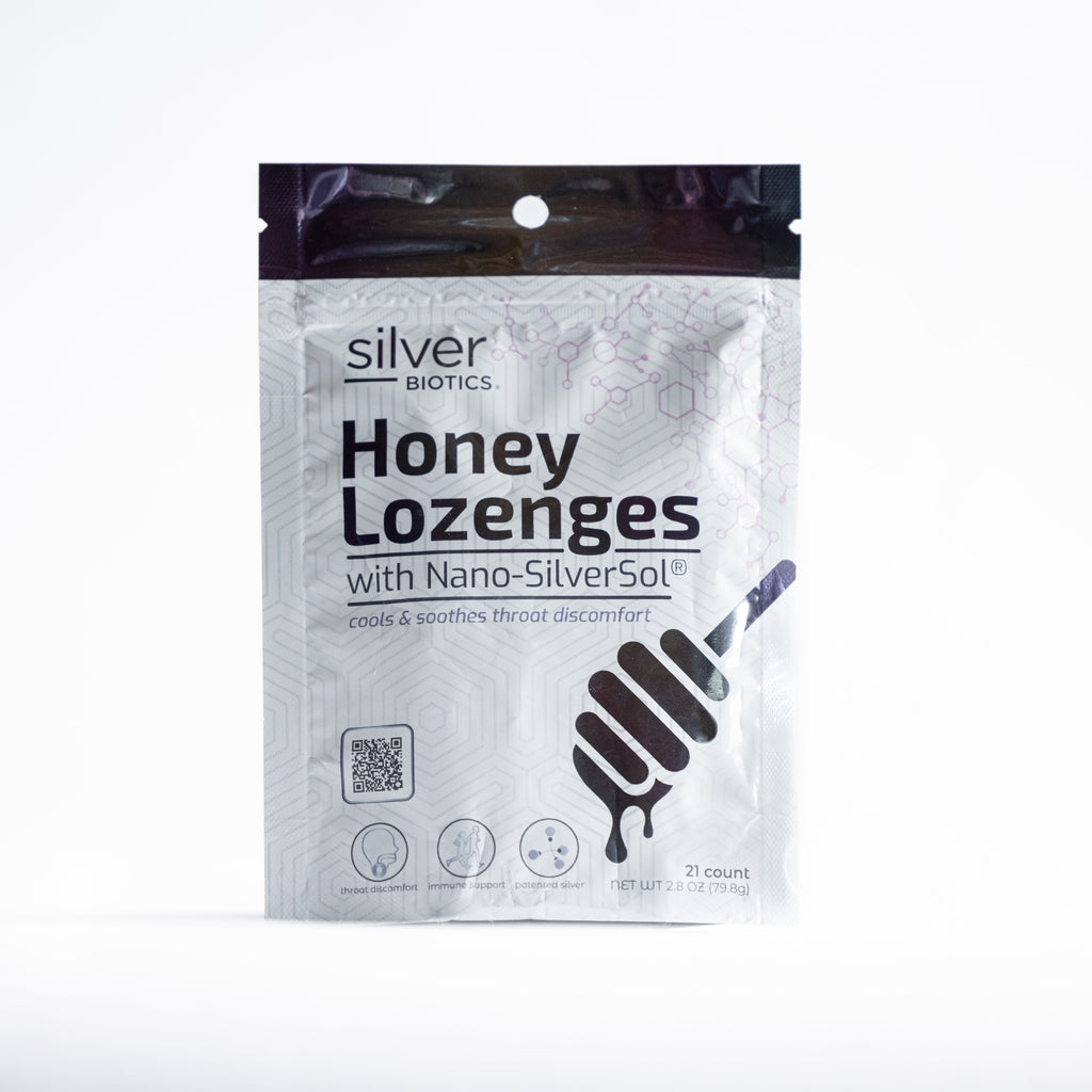 Silver Biotics Lozenges: Colloidal Silver & Honey