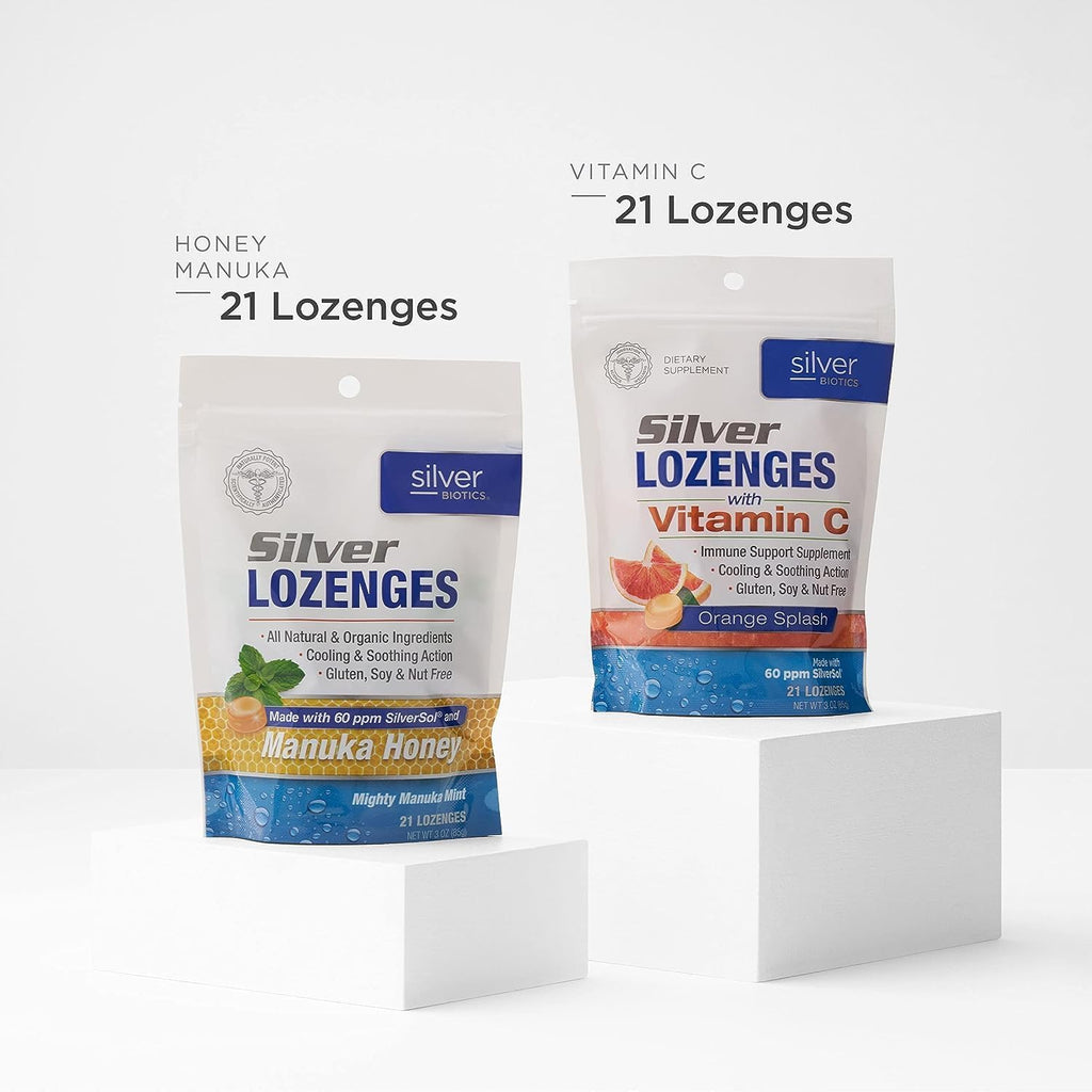 Silver Biotics Lozenges: Colloidal Silver & Honey