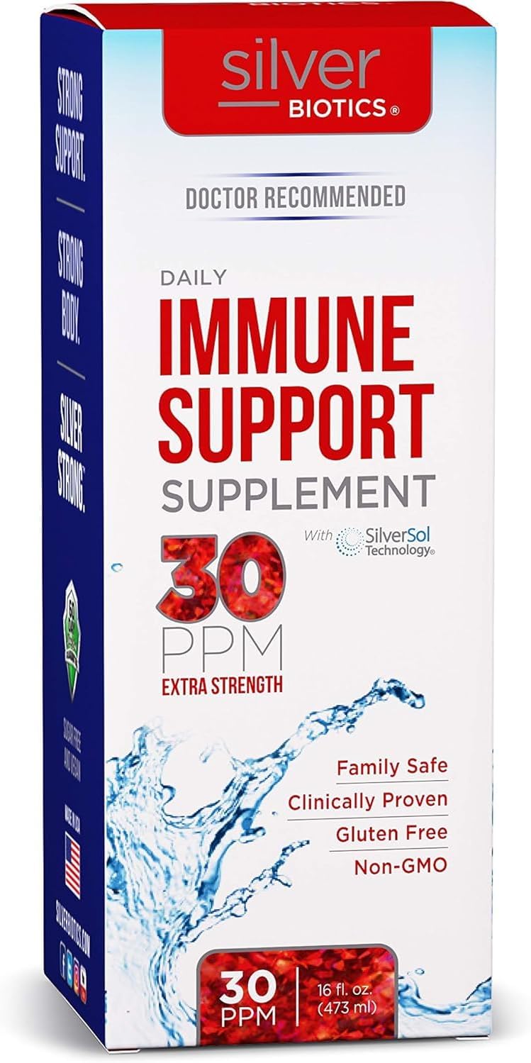 Silver Biotics Immune Support Extra Strength 30ppm