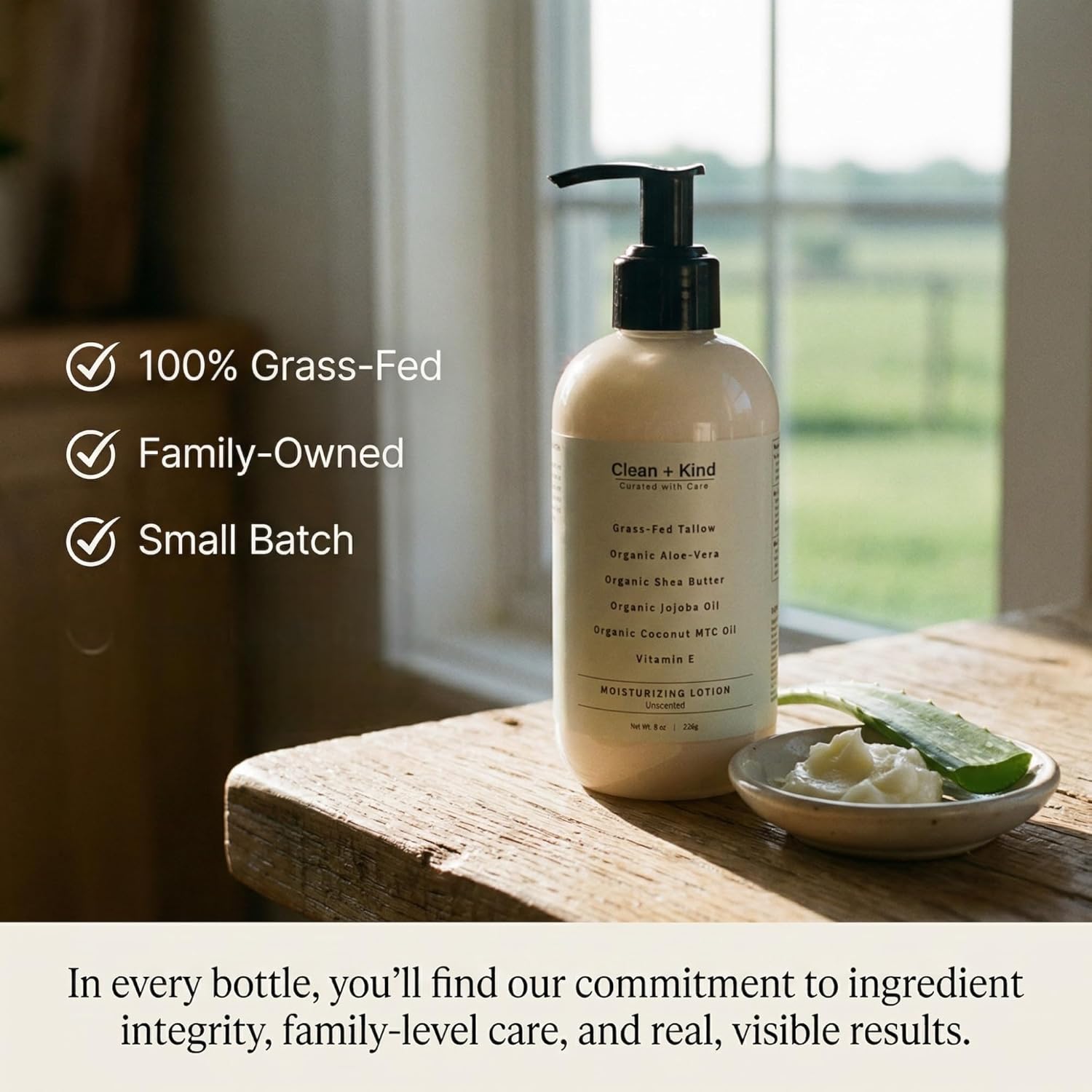 Tallow Lotion