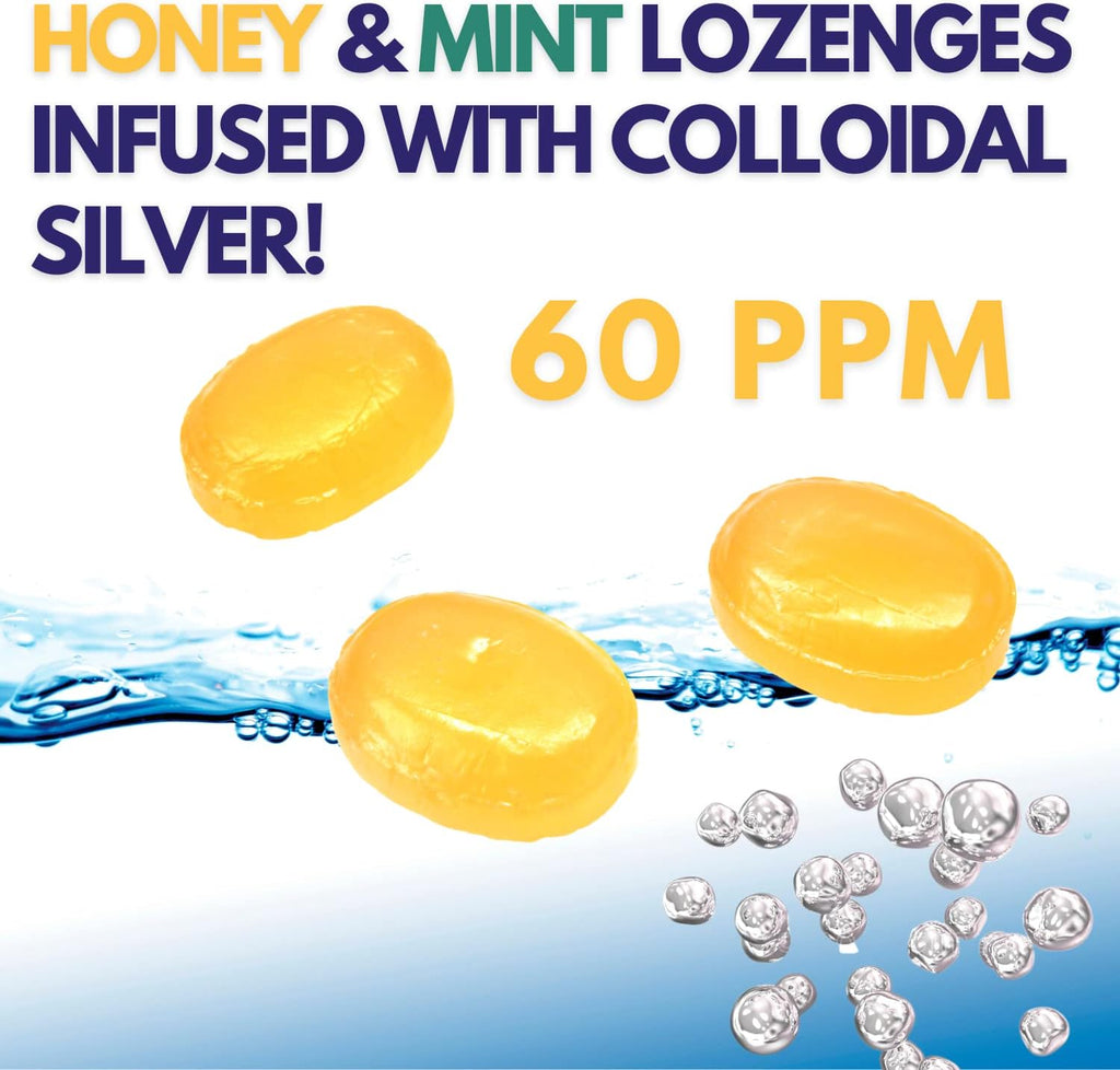Silver Biotics Lozenges: Colloidal Silver & Honey
