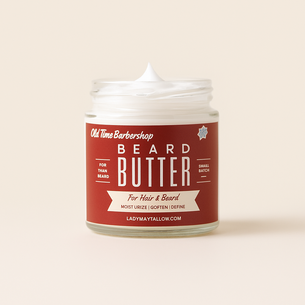 Tallow Man Old Time Barbershop Beard + Body Butter