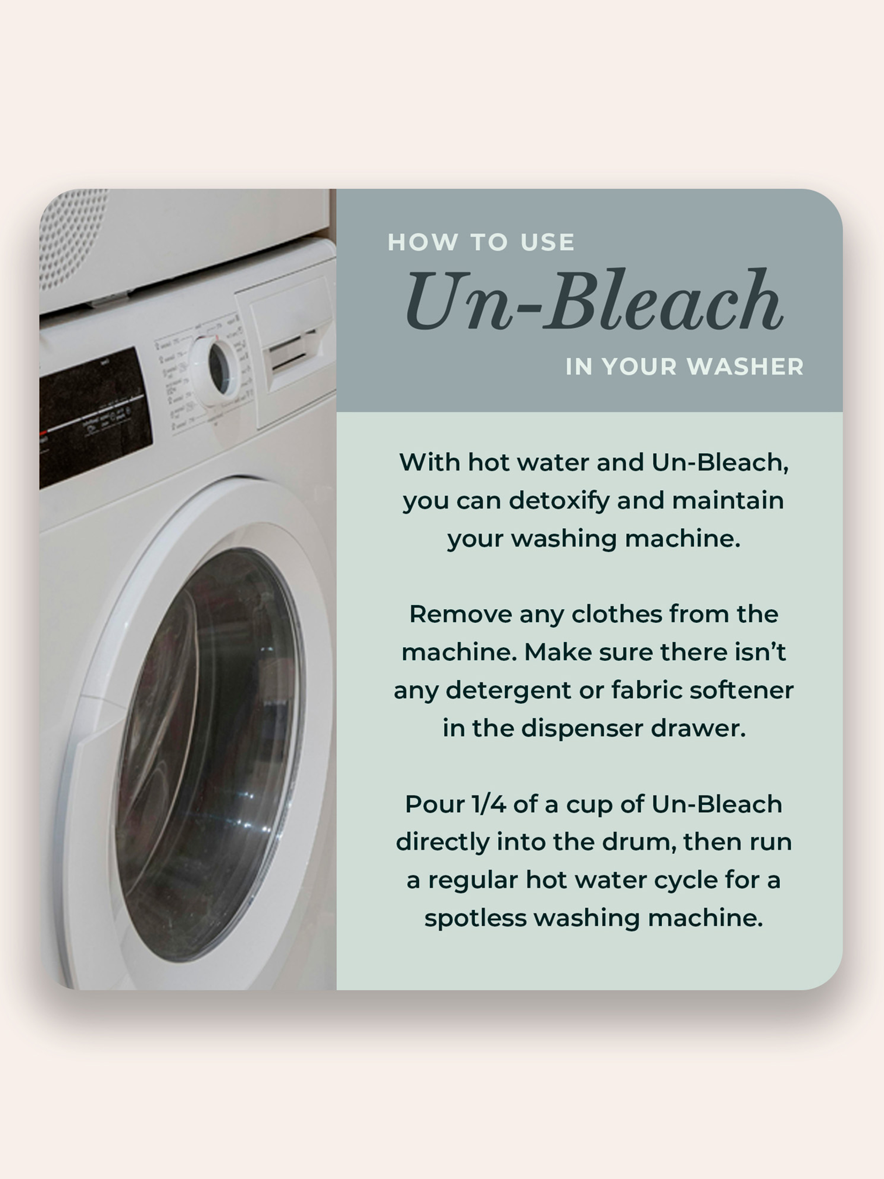 Un-Bleach Stain Remover & Bleach Free Brightener