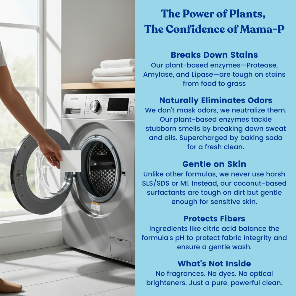 Mama-P Laundry Detergent Sheets