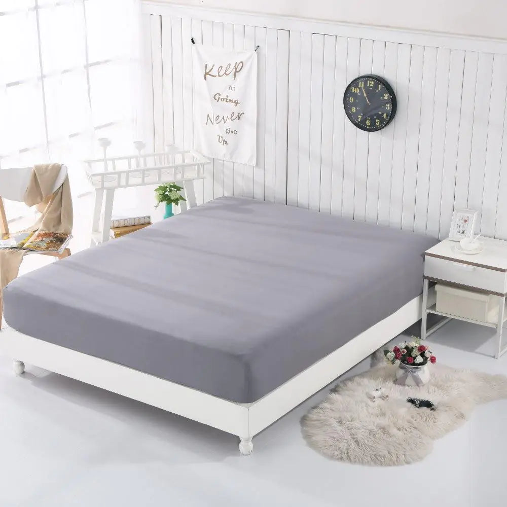 Grounding Bed Sheet Set: Gray