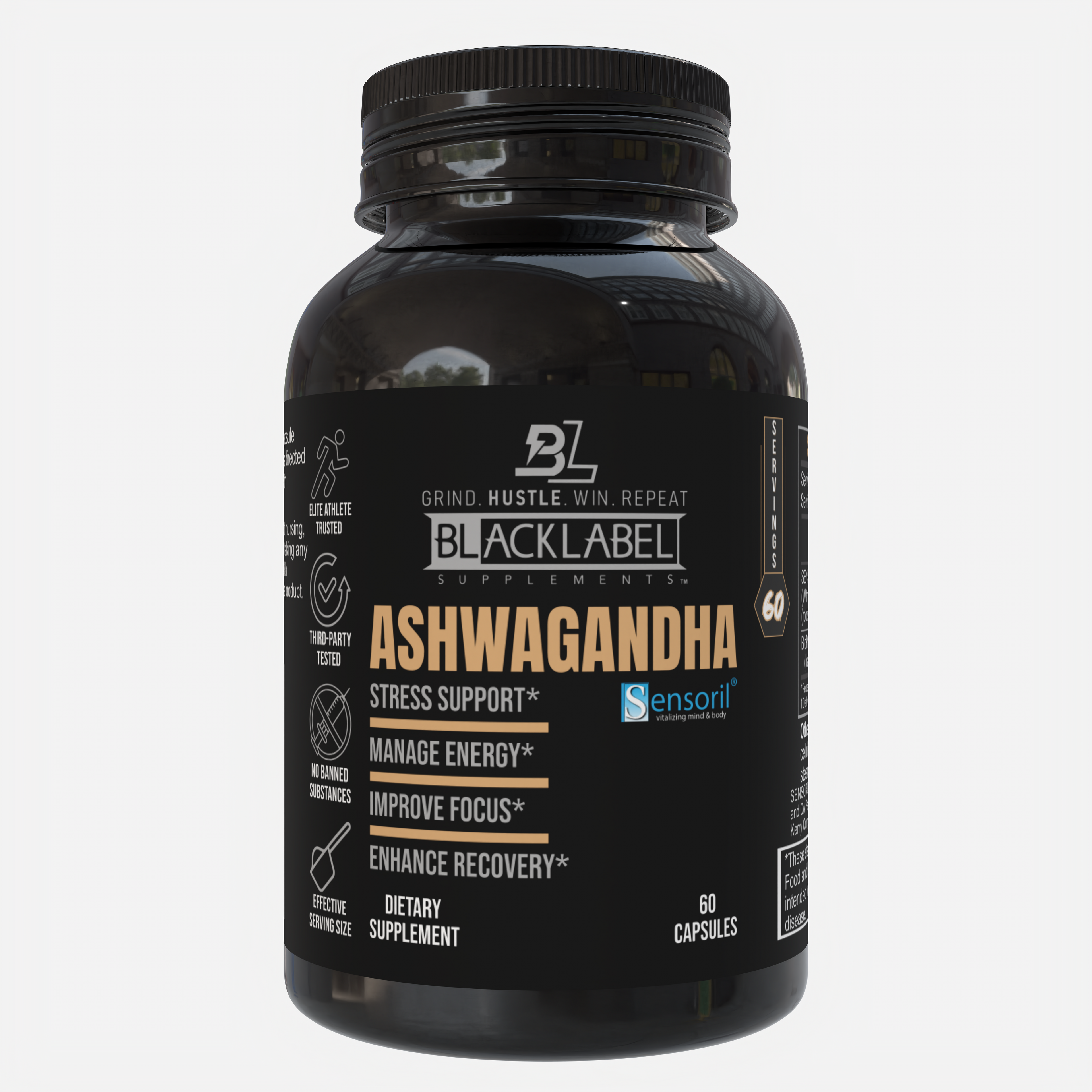 BLACKLABEL SENSORIL® ASHWAGANDHA