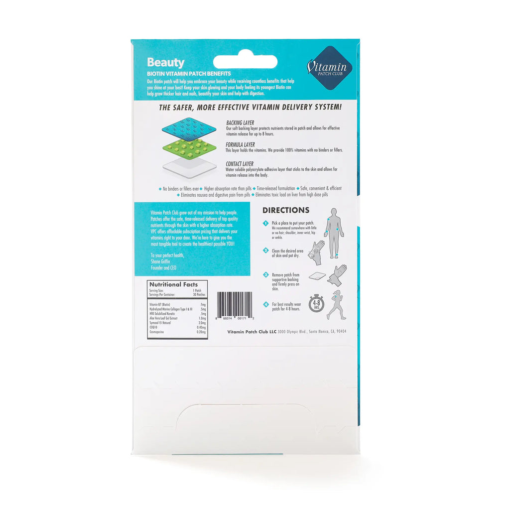 Beauty- Vitamin Patch Club