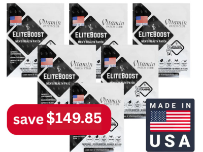 EliteBoost Men's Patch E3- Vitamin Patch Club