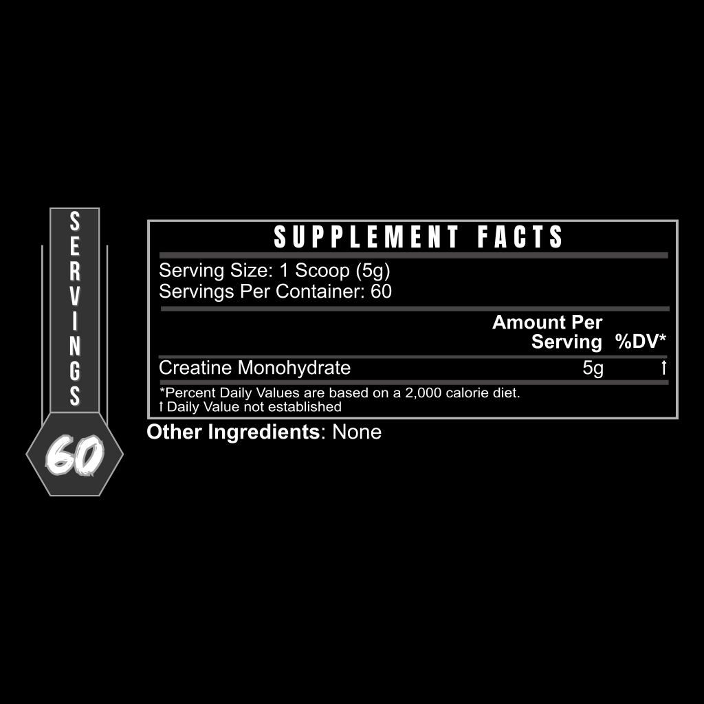 BLACKLABEL CREATINE MONOHYDRATE
