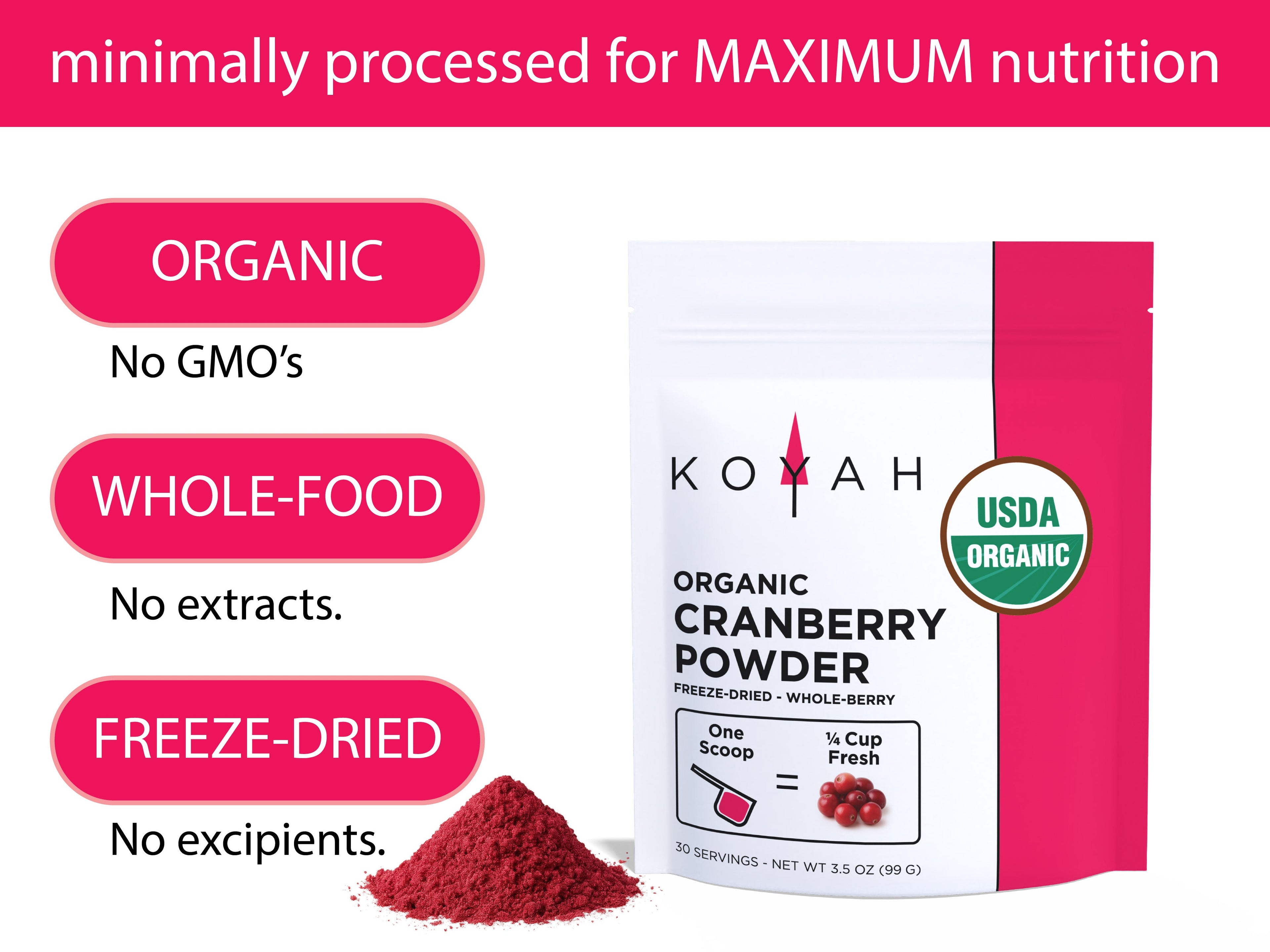 Organic Cranberry Powder