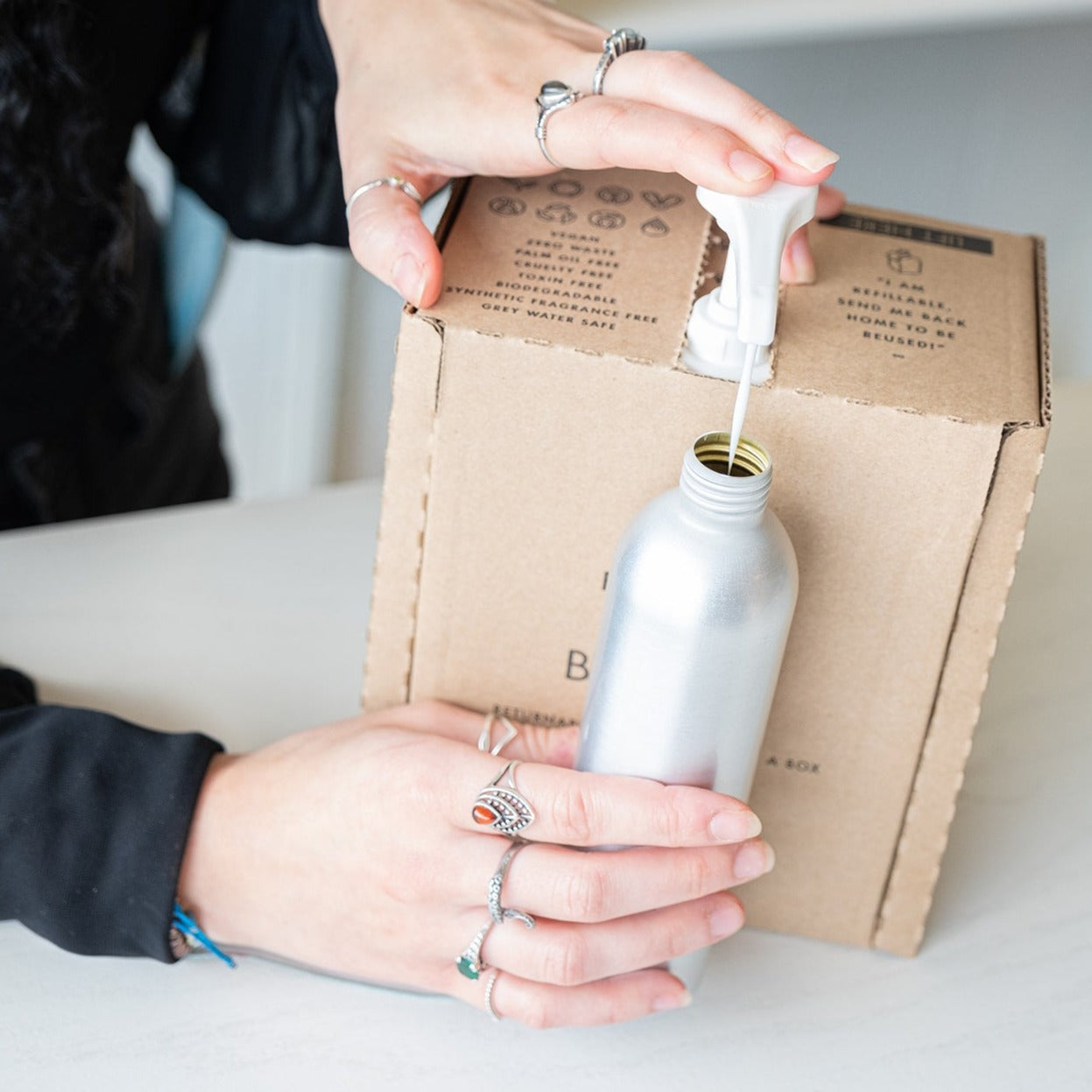 Fillaree Vegan Lotion - Bulk Home Refill