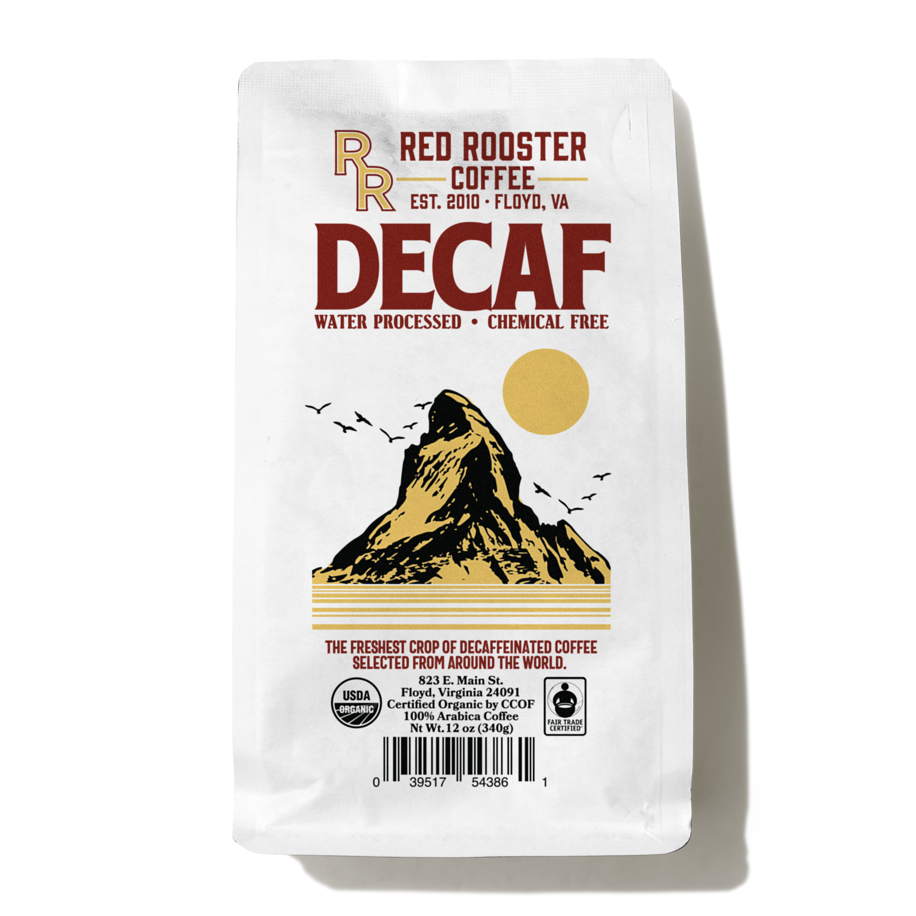 Red Rooster Organic Decaf Coffee