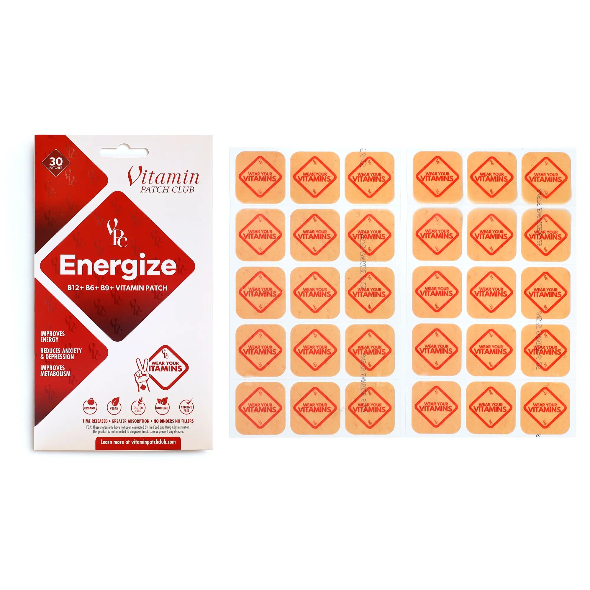Energize- Vitamin Patch Club