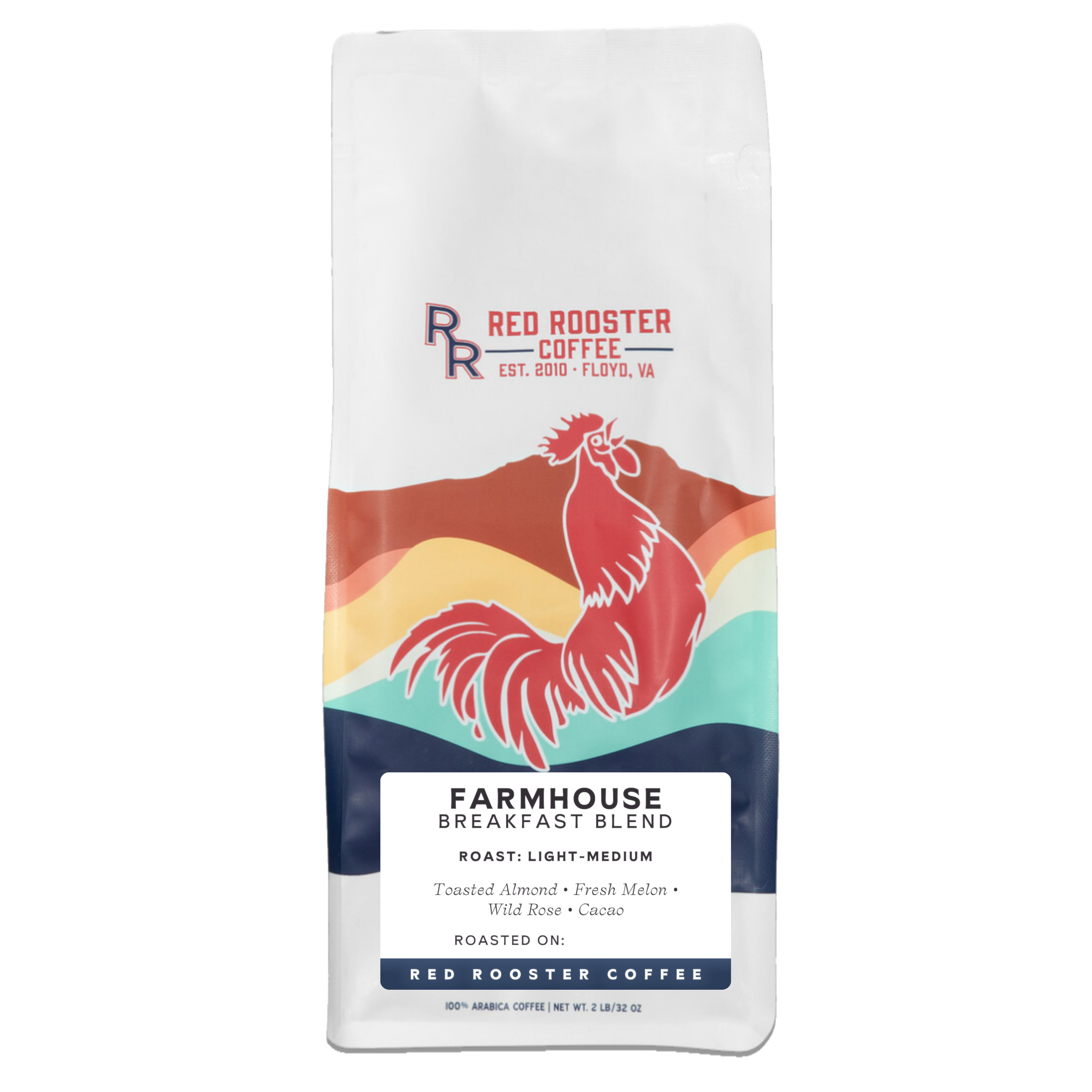 Red Rooster Organic Floyd Farmhouse Breakfast Blend Coffee