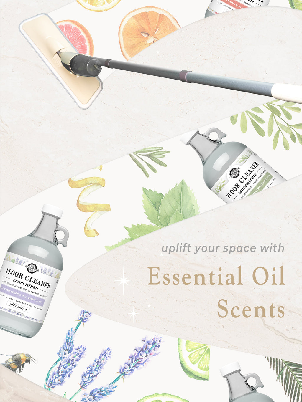 Floor Cleaner Concentrate | Lavender & Lemon