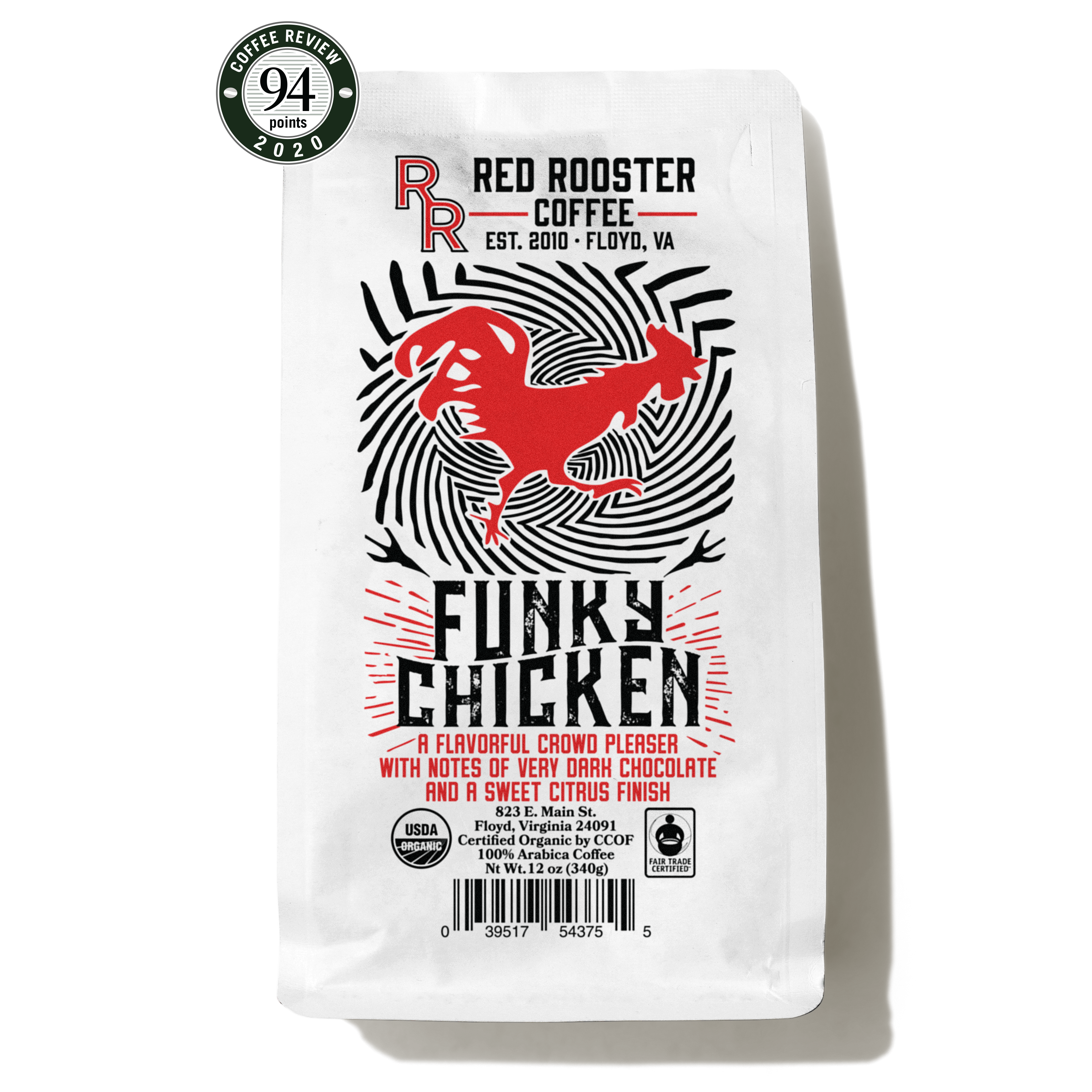 Red Rooster Organic Funky Chicken Coffee