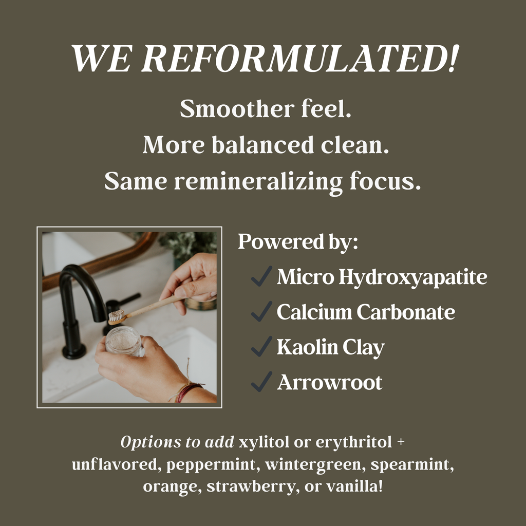 Remineralizing Tooth Powder with Non-Nano (Micro) Hydroxyapatite