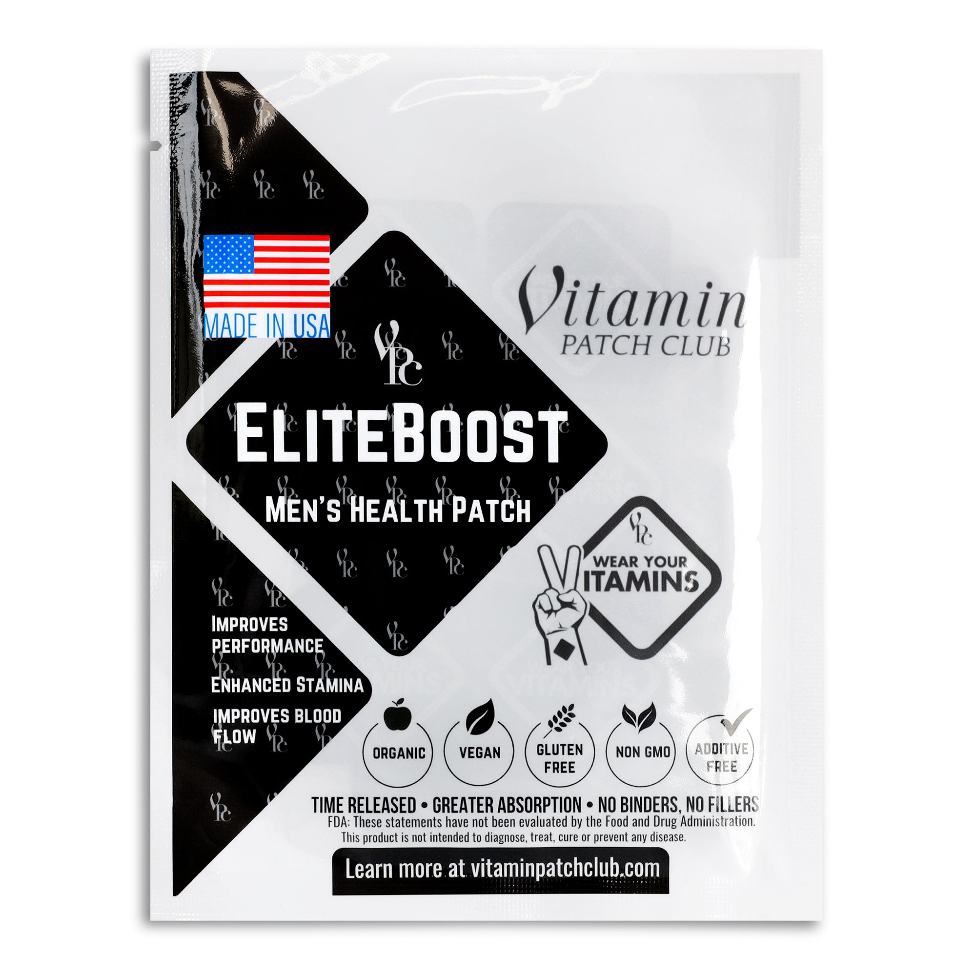 EliteBoost Men's Patch E3- Vitamin Patch Club