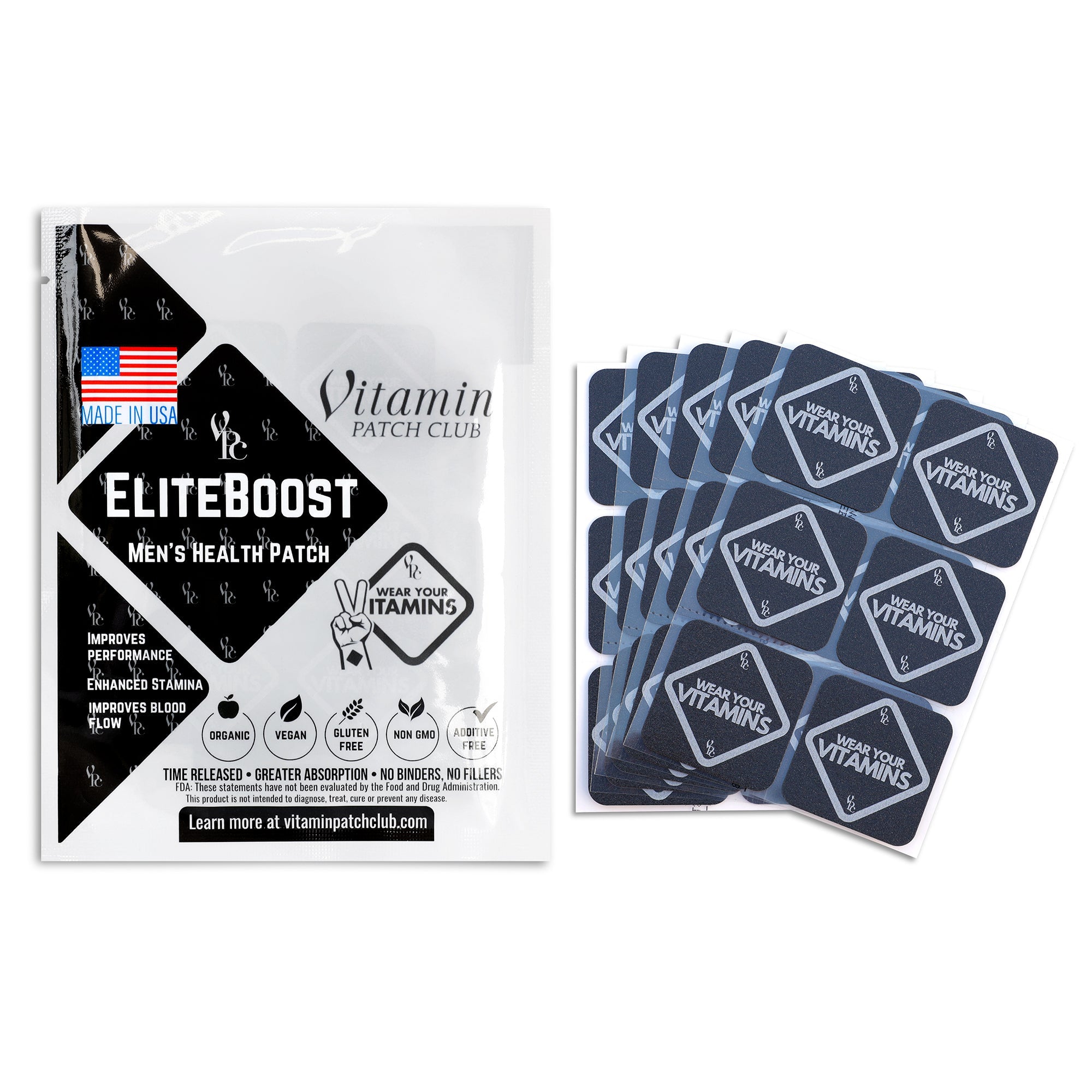 EliteBoost Men's Patch E3- Vitamin Patch Club