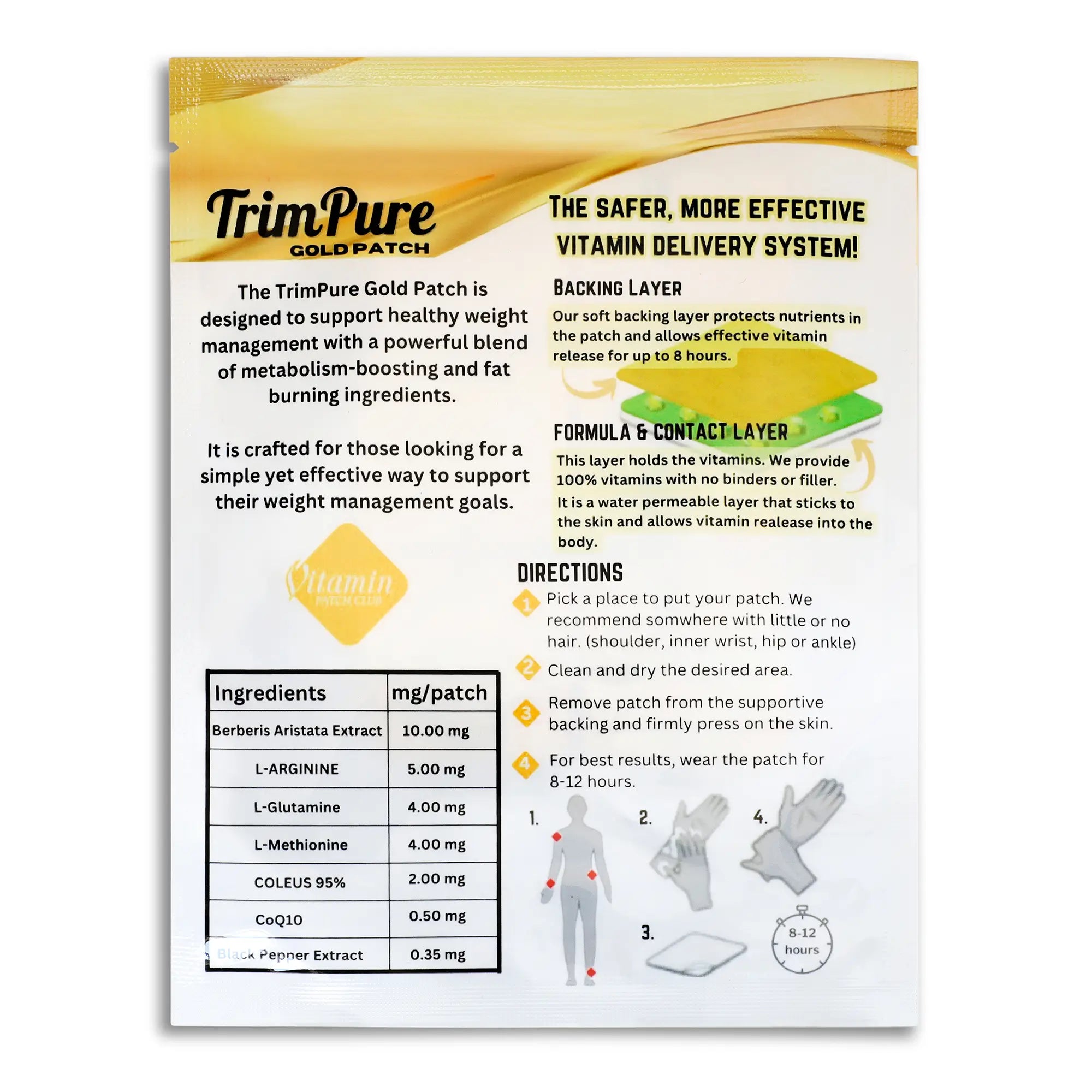 TrimPure Gold Patch E3