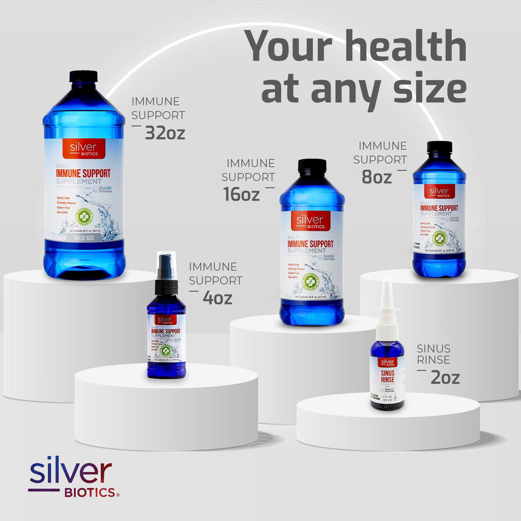 Silver Biotics Immune Support Supplement 10ppm