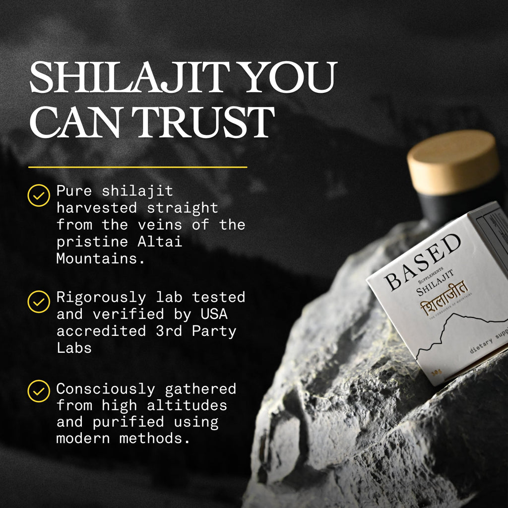 BASED Shilajit Resin