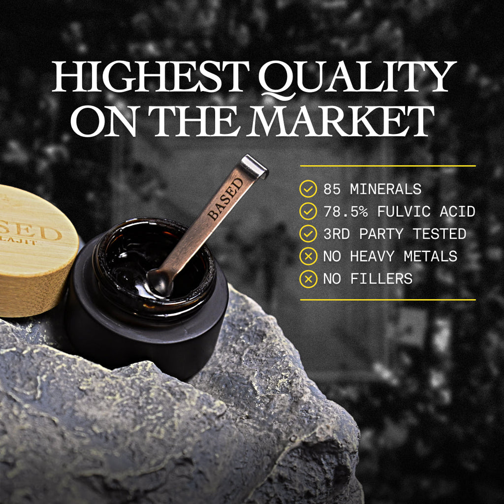 BASED Shilajit Resin