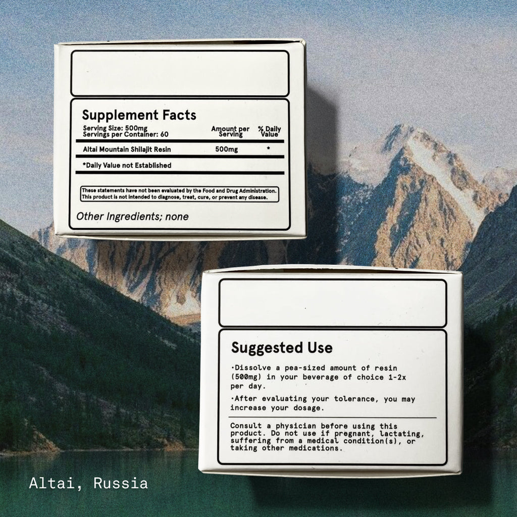 BASED Shilajit Resin