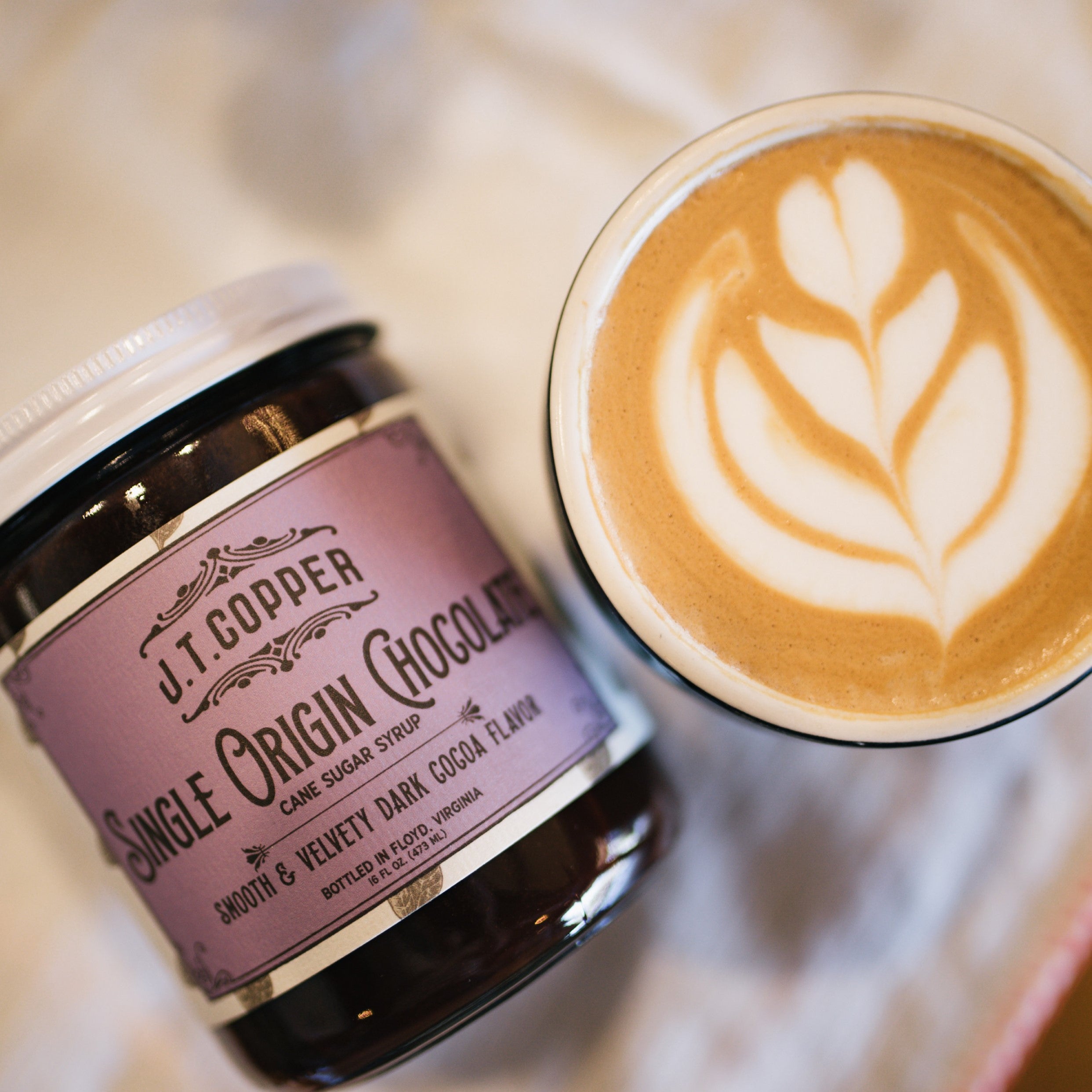 J.T. Copper Single Origin Chocolate Syrup