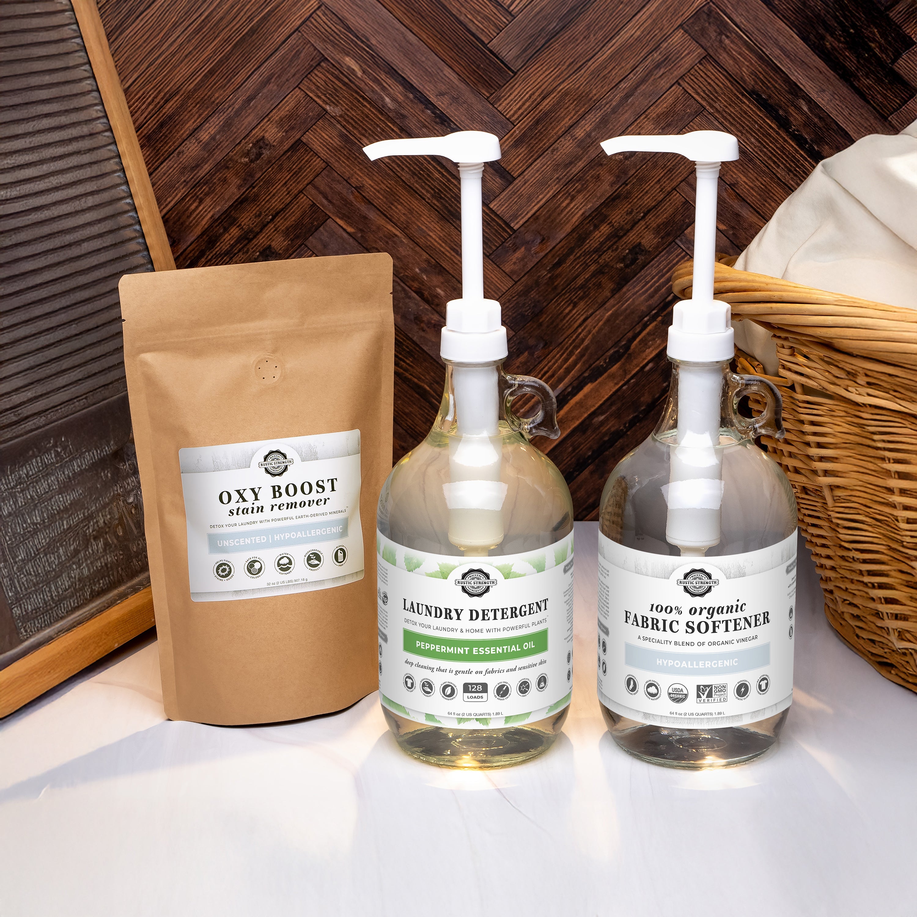 Laundry Detox Set | Glass