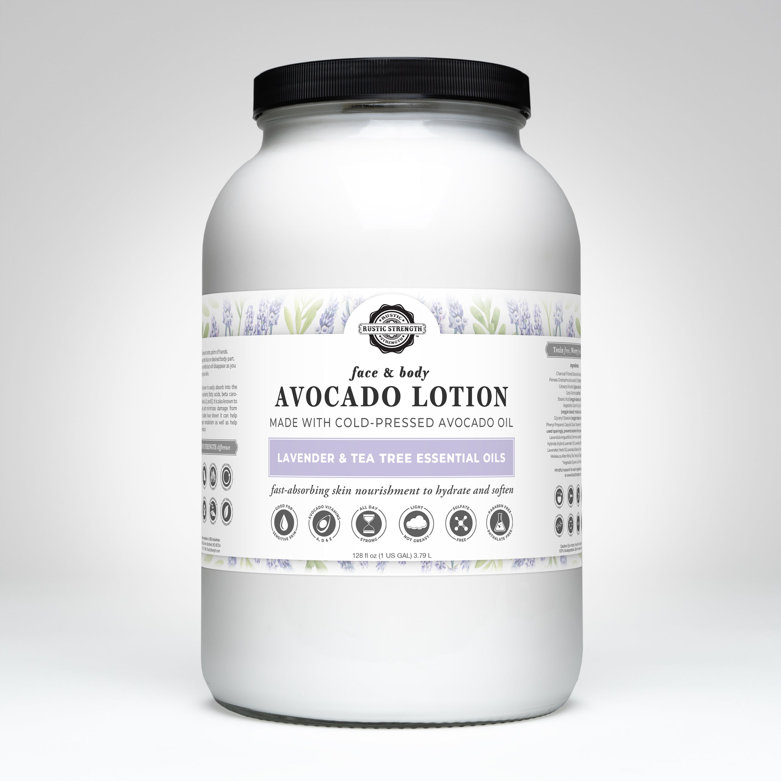 Avocado Lotion | Lavender & Tea Tree