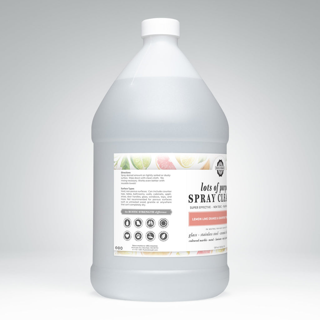 Lots of Purpose Spray Cleaner | Lemon, Lime, Orange & Grapefruit