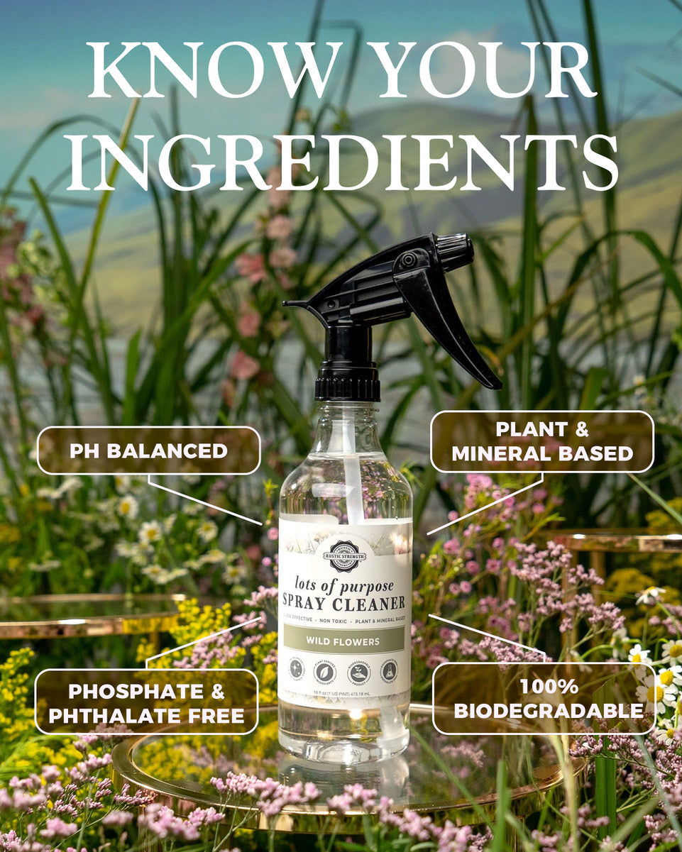 Lots of Purpose Spray Cleaner | Wild Flowers