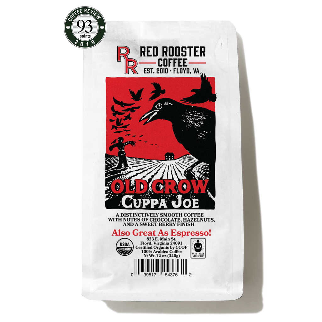 Red Rooster Organic Old Crow Cuppa Joe Coffee