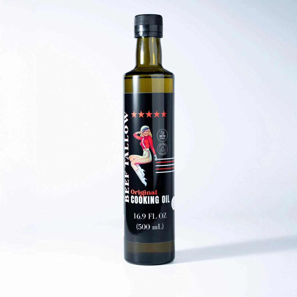 Premium Grass-Fed Beef Tallow Cooking Oil | Choose Your Flavor