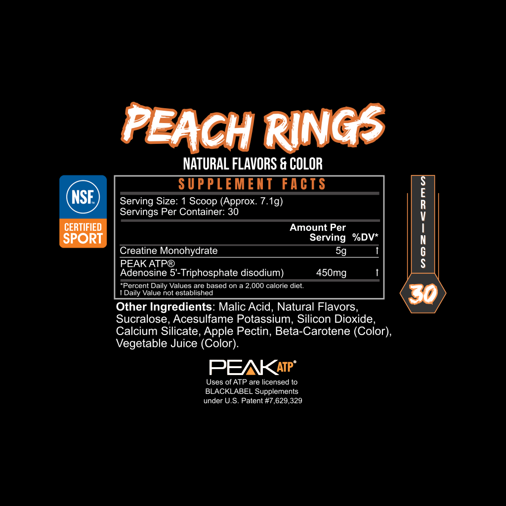 BLACKLABEL PURE POWER| Non-stim Pre Workout & Creatine