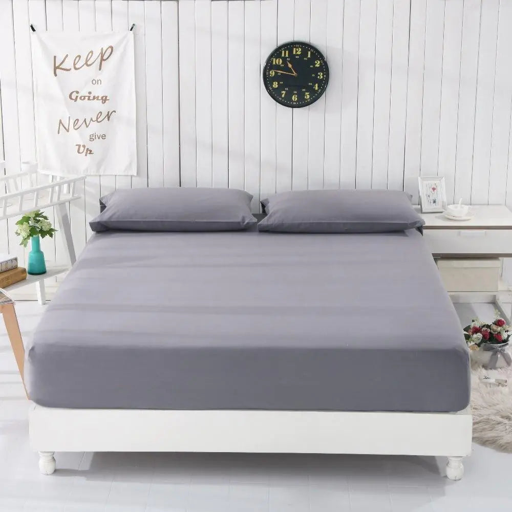 Grounding Bed Sheet Set: Gray