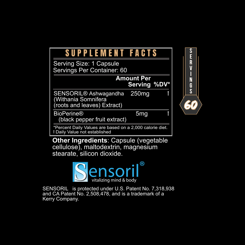 BLACKLABEL SENSORIL® ASHWAGANDHA