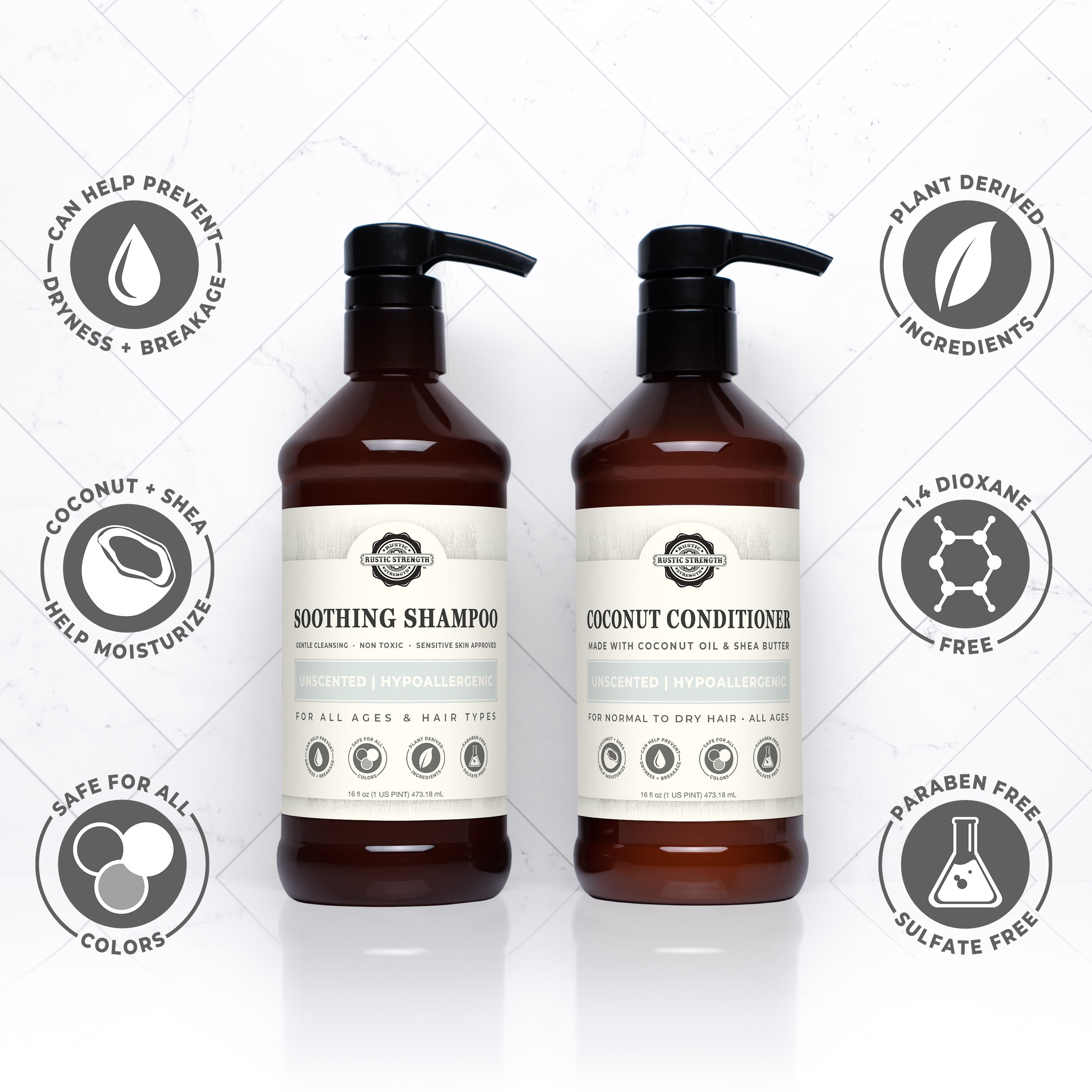 Coconut Conditioner | Rosemary & Mint
