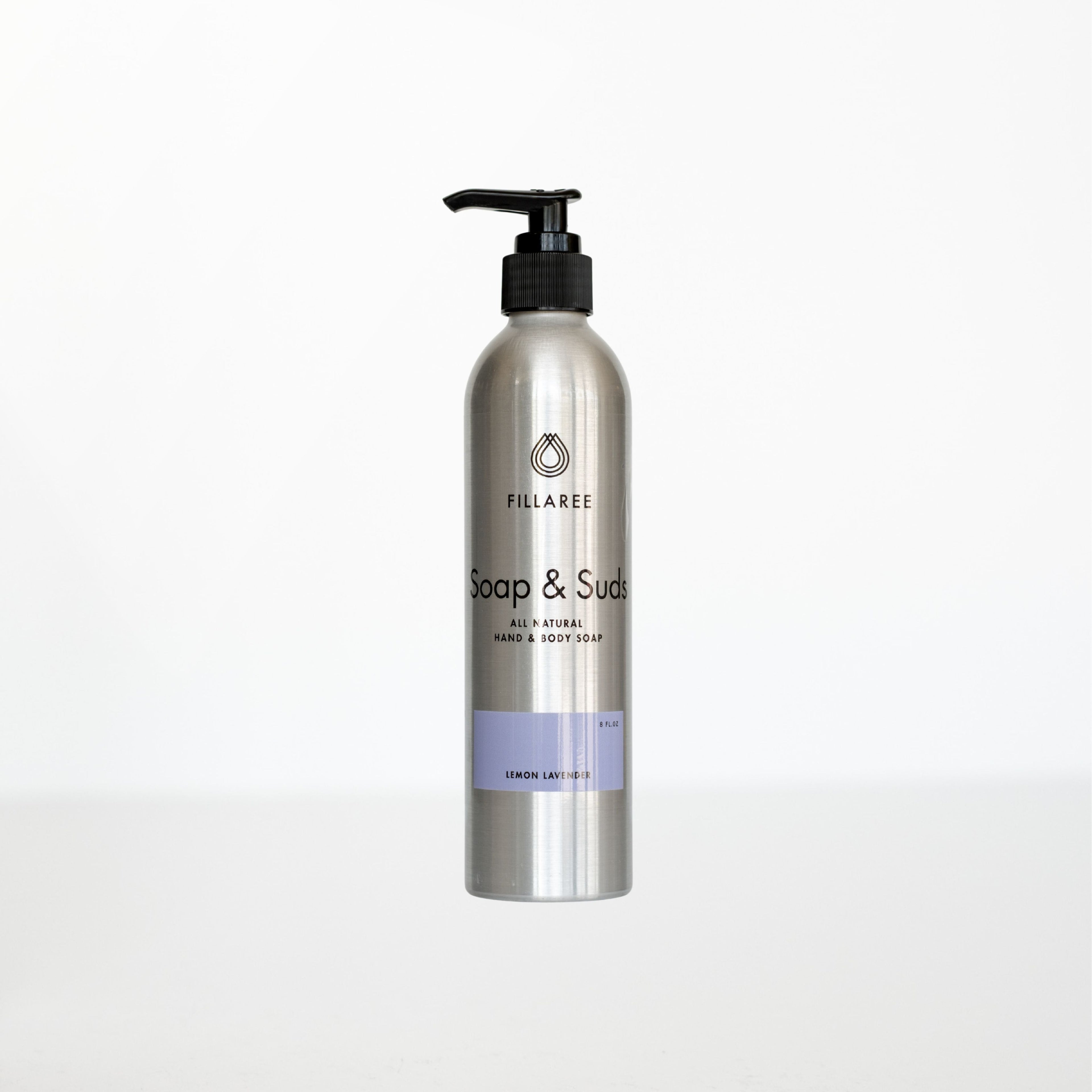 Fillaree Soap & Suds - Metal Bottle